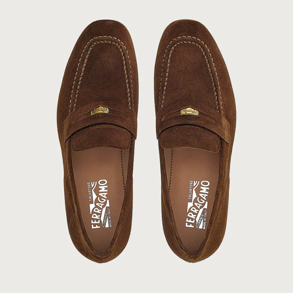 Giày Salvatore Ferragamo Penny Loafer 'Rodeo' 020653-751720 - Ảnh 4
