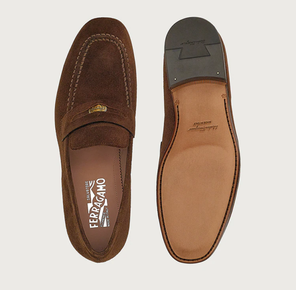 Giày Salvatore Ferragamo Penny Loafer 'Rodeo' 020653-751720 - Ảnh 5
