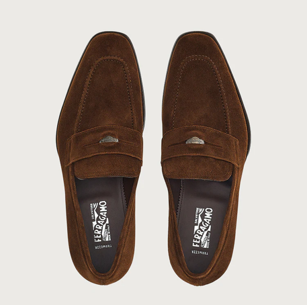 Giày Salvatore Ferragamo Penny Loafer 'Rodeo' 020596-751721 - Ảnh 4