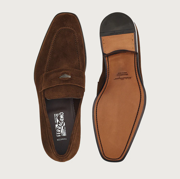 Giày Salvatore Ferragamo Penny Loafer 'Rodeo' 020596-751721 - Ảnh 5