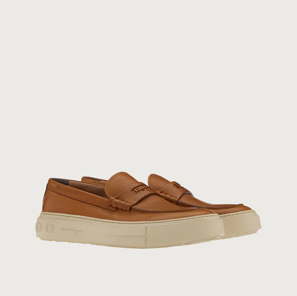 Giày Salvatore Ferragamo Sporty Loafer 'Vicuna' 020557-751761 - Ảnh 2