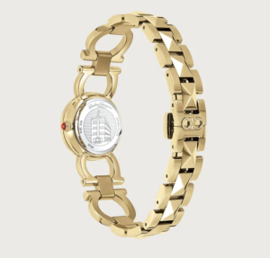 Dong Ho Salvatore Ferragamo Gancini Stud 'Glod' 611231-751933