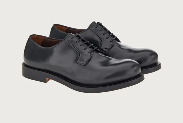 Giày Salvatore Ferragamo Derby 'Black' 020724-752324 - Ảnh 2