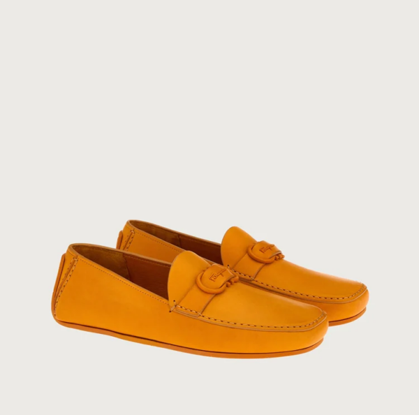 Giày Salvatore Ferragamo Driver Gancini 'Olivello' 020323-752347 - Ảnh 2