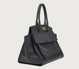 Tui Salvatore Ferragamo Ferragamo Studio Soft Bag 'Black' 211615-752632