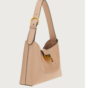 Tui Salvatore Ferragamo Trifolio Shoulder Bag 'Amaretti' 210926-752655