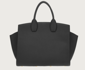 Tui Salvatore Ferragamo Ferragamo Studio Soft Bag 'Black' 211772-752737