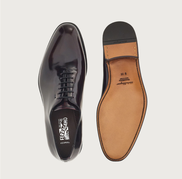 Giày Salvatore Ferragamo Plain Toe Oxford 'Palissandro' 02B482-753118 - Ảnh 5