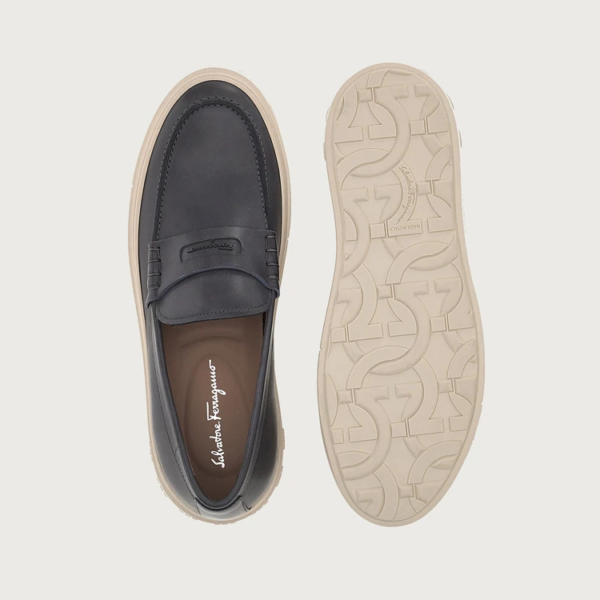 Giày Salvatore Ferragamo Sporty Loafer 'Stromboli Sand' 020557-753145 - Ảnh 5