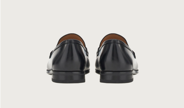 Giày Salvatore Ferragamo Moccasin 'Black' 029457-753156 - Ảnh 4