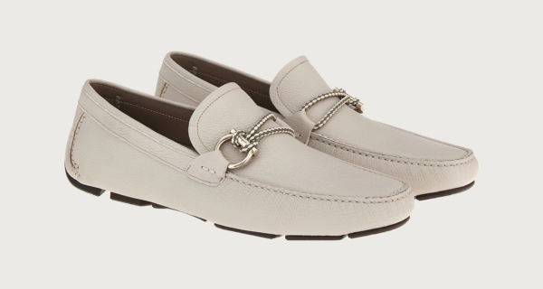 Giày Salvatore Ferragamo Driver Gancini 'Calce' 02B796-753177 - Ảnh 2