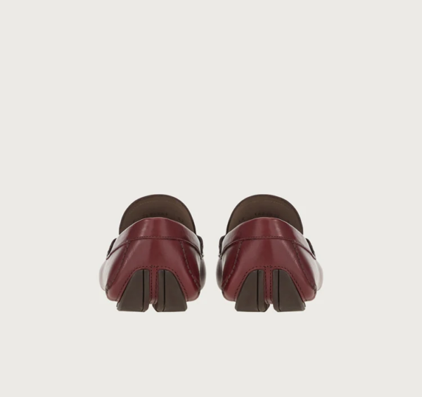 Giày Salvatore Ferragamo Driver Signature 'Aubergine' 020356-753184 - Ảnh 3