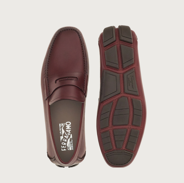 Giày Salvatore Ferragamo Driver 'Aubergine' 020356-753184 - Ảnh 5
