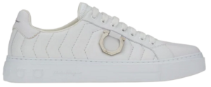 Giay Salvatore Ferragamo Gancini 'White' 020776-753818