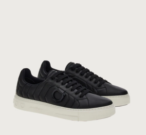 Giay Salvatore Ferragamo Gancini 'Black' 020776-753821