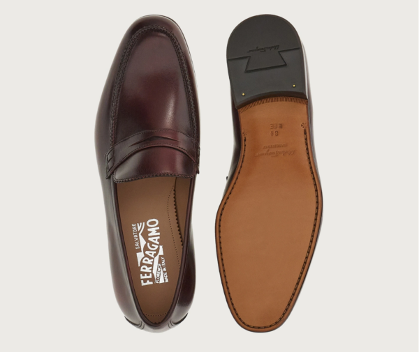 Giày Salvatore Ferragamo Penny Loafer 'Nebbiolo' 020816-753899 - Ảnh 5