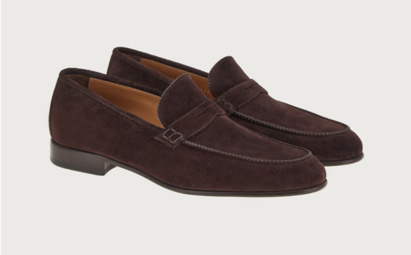 Giày Salvatore Ferragamo Penny Loafer 'Hickory' 020816-753903 - Ảnh 2