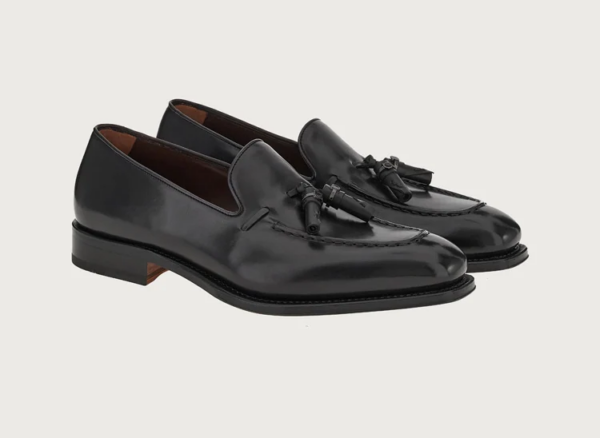 Giày Salvatore Ferragamo Moccasin 'Black' 020780-753941 - Ảnh 2