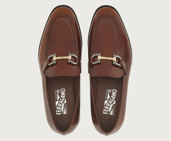 Giày Salvatore Ferragamo Moccasin 'Hickory' 020771-753946 - Ảnh 3