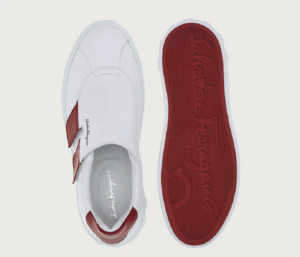 Giay Ferragamo Gancini 'White' 020779-753968