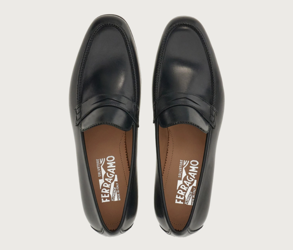 Giày Salvatore Ferragamo Penny Loafer 'Espresso' 020816-754053 - Ảnh 3