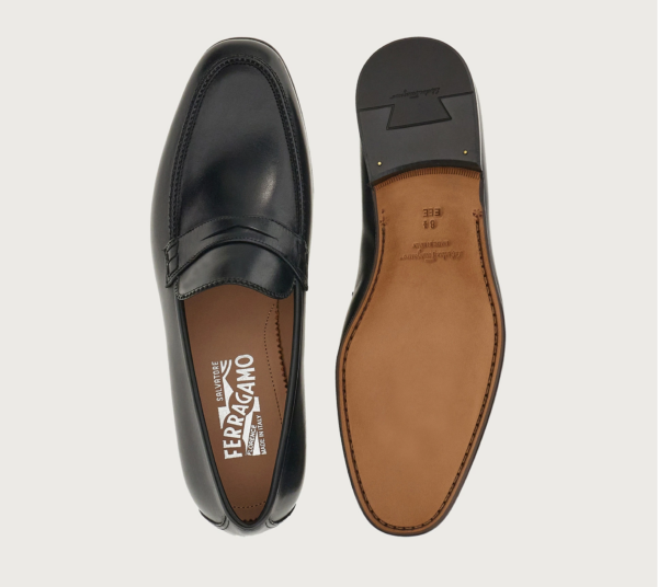 Giày Salvatore Ferragamo Penny Loafer 'Espresso' 020816-754053 - Ảnh 5