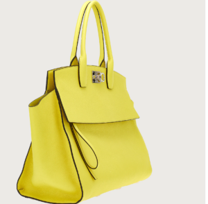 Tui Salvatore Ferragamo Ferragamo Studio Soft Bag 'Yellow' 211615-754140