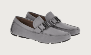 Alternative view of Giày Salvatore Ferragamo Driver SF 'Hematite' 020144-754182