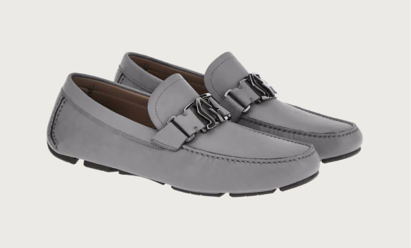 Giày Salvatore Ferragamo Driver SF 'Hematite' 020144-754182 - Ảnh 2