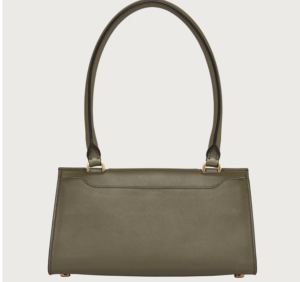 Tui Salvatore Ferragamo Trifolio Swing Bag 'Oliver Green' 211495-754362