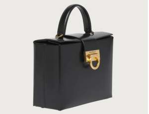 Tui Salvatore Ferragamo Trifolio Box Bag 'Black' 211981-754427