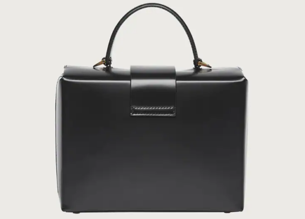 Tui Salvatore Ferragamo Trifolio Box Bag 'Black' 211981-754427