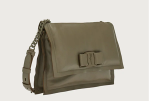 Tui Salvatore Ferragamo Viva Bow Bag 'Olive Green' 21I287-755613