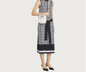 Tui Salvatore Ferragamo Gancini Camera Case 'White' 212284-756019