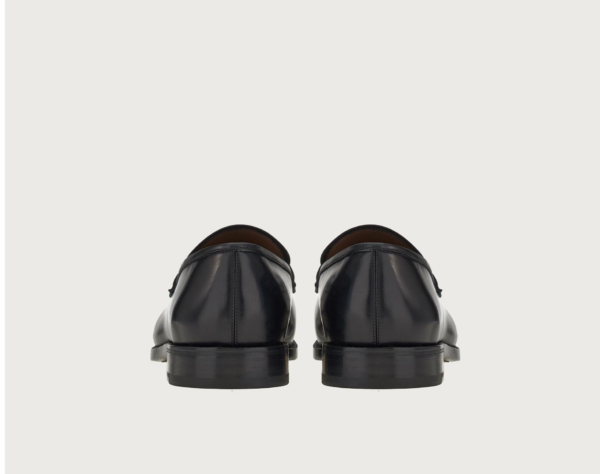 Giày Salvatore Ferragamo Moccasin 'Dark Gray' 020771-756101 - Ảnh 4