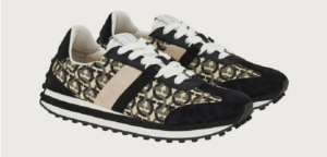 Giay Ferragamo Unisex 'Black Beige' 020912-756556