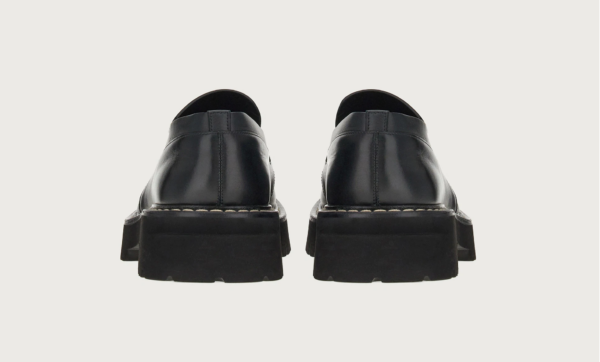 Giày Salvatore Ferragamo Moccasin Gancini 'Black' 020956-756609 - Ảnh 4