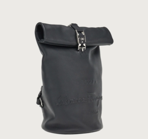 Balo Salvatore Ferragamo One Shoulder 'Black' 241141-756858