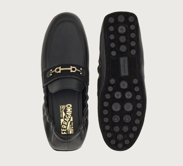 Giày Salvatore Ferragamo Nomadic 'Black' 020977-756913 - Ảnh 5