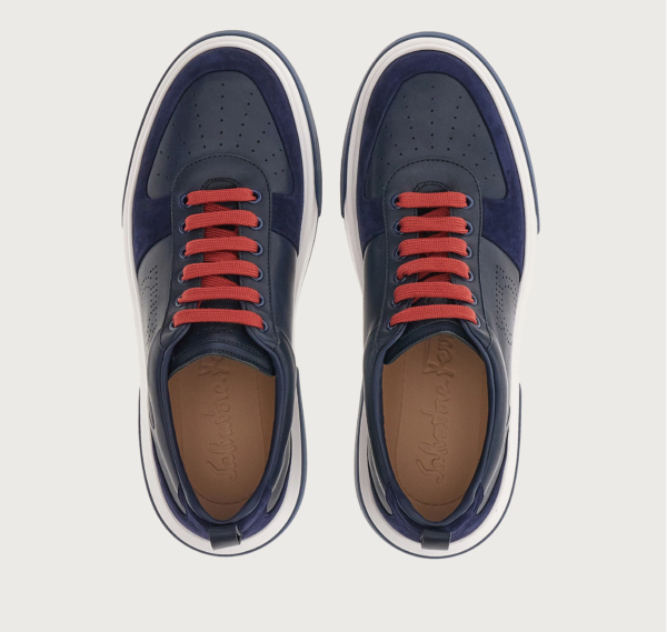 Giày Salvatore Ferragamo Sneaker 'Blue Marine' 021171-758146 - Ảnh 3