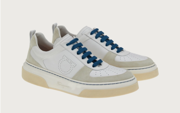 Giày Salvatore Ferragamo Sneaker 'White' 021171-758147 - Ảnh 2