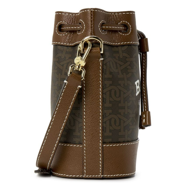 Túi Bally B-Monogram CLEOH XS TML 801 Women's 'Brown' CLEOH-XS-TML-801 - Ảnh 5