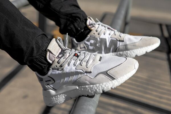 Giày Adidas Nite Jogger "Crystal White" BD7676 - Ảnh 2
