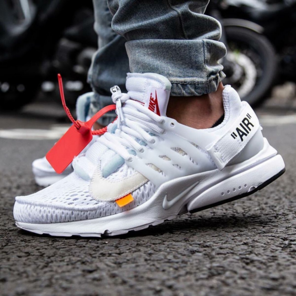 Giày Nike Off-White x Air Presto 'White' AA3830-100 - Ảnh 2