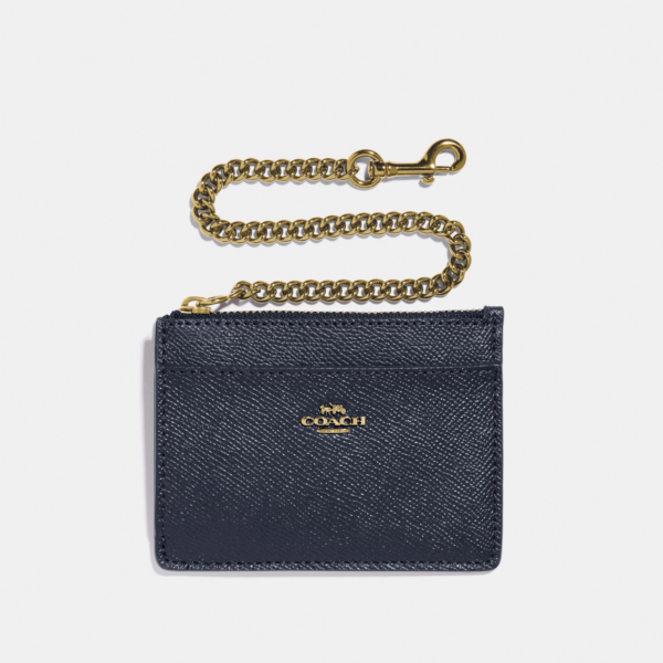 Ví Coach Chain Card Case 'Midnight Navy' 8AXO6EI3EE - Ảnh 2