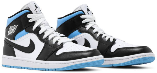 Giày Nike Wmns Air Jordan 1 Mid 'University Blue' BQ6472-102 - Ảnh 6