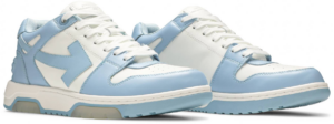 Alternative view of Giày Off-White Out of Office Low 'White Light Blue' OMIA189S21LEA001-0140