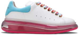 Giày Alexander McQueen Wmns Oversized Sneaker 'White Pink' 612744-WIA4G-9323