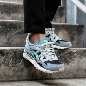 Alternative view of Giày Asics Gel Lyte 5 Black Blue H805L 9046