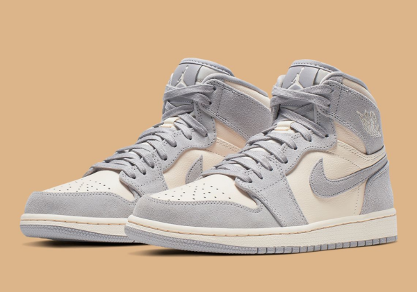 Giày Nike Air Jordan 1 High Premium 'Atmosphere Grey' AH7389-101 - Ảnh 4